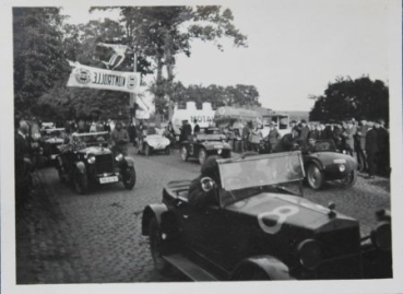 Hanomag Kommissbrot beim Esso-Zuverlässigkeitsrennen 1926 Originalfoto (8869)